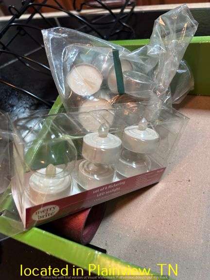 ASST PLUGIN ROOM FRESHENERS, LED TEA LIGHTS, DIFFUSER WICKS