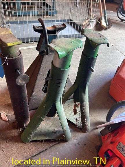 QTY (5) JACK STANDS