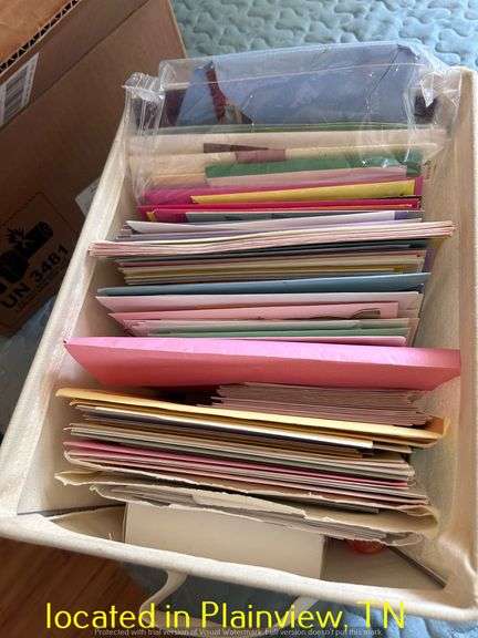 ASST GREETING CARDS AND ENVELOPES