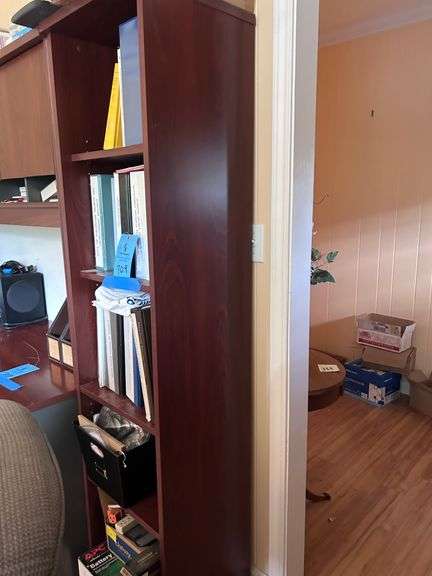 5SHELF BOOKSHELF-SHELF ONLY-NO CONTENTS