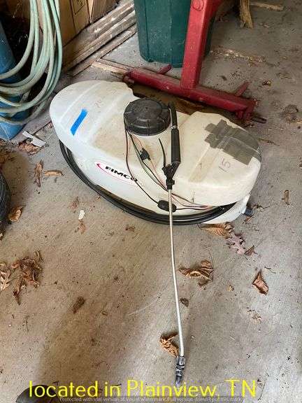 FIMCO 15GAL ATV SPRAYER TANK