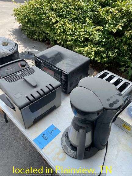 SMALL APPLIANCES-NOT TESTED, NEEDS CLEANED