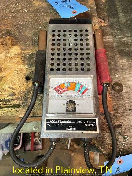 MATCO DIAGNOSTIC BATTERY TESTER MODEL MD4260