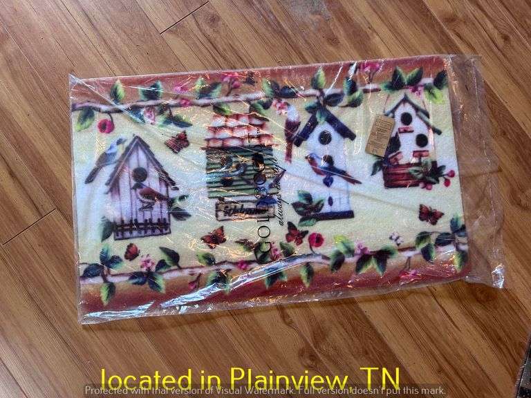 QTY (2) UNOPENED 30X18 DOOR MATS
