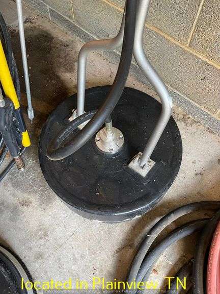 PRESSURE WASHER CONCRETE SCRUBBER