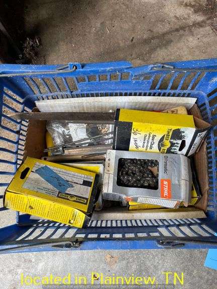 CHAINSAW CHAINS/SHARPENER/WEDGES