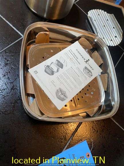 COPPER CHEF COOKING SET