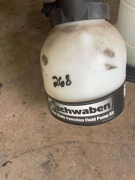 SCHWABEN 6L DUAL POWER FLUID EXTRACTOR & SCHWABEN 3L FLUID PUMP KIT