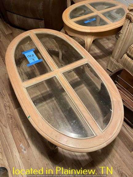 MATCHING SET SIDE TABLE 27X22X22 AND COFFEE TABLE 49X27X16