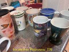ASST PLASTIC CUPS/COFFEE CUPS/MUG STAND/