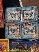QTY (4) 4" MINI PLATE SETS