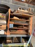 BOLT BIN WITH CONTENTS