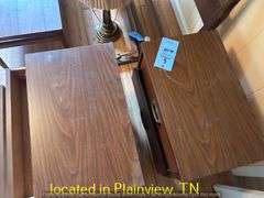 QTY (2) MATCHING BEDSIDE TABLES 24X15X23