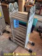 GEPRIITE HD MULTI-POSITIONAL ALUMINUM LADDER