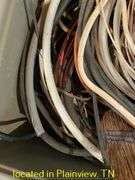 QTY (7) BOXES OF MISC ELECTRICAL WIRES & FITTINGS/PLUMBING-CABINET NOT INCLUDED
