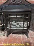 1000W/1500W ELECTRIC FIREPLACE WITH REMOTE-POWERED ON