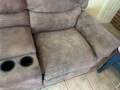 COUCH AND (2) RECLINERS