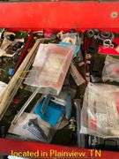SNAP ON DOUBLE STACK TOOLBOX WITH MISC TOOLS