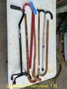 WOOD & METAL WALKING CANES