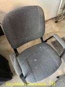 QTY (2) OFFICE CHAIRS-NEEDS CLEANED