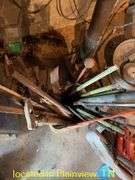 QTY (2) BUCKETS MISC REBAR & STEEL PIECES