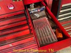 SNAP ON DOUBLE STACK TOOLBOX WITH MISC TOOLS