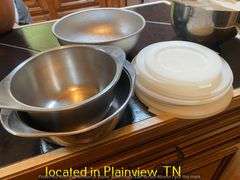 POTS/PANS/SKILLET/LIDS/BOWLS
