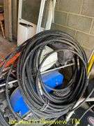 HONDA 13HP PRESSURE WASHER WITH ELEC START AND EXTRA HOSES & WAND-UNTESTED