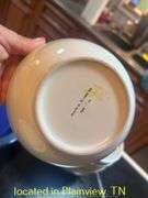 ASST BOWLS AND REMEKINS AND (8) CLEAR BASKET WEAVE TEA GLASSES