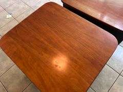QTY (2) MATCHING 21X25X22 SIDE TABLES