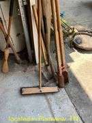 BARREL OF MISC HAND TOOLS