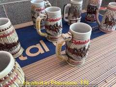 LOT OF BUDWEISER COLLECTOR STEINS