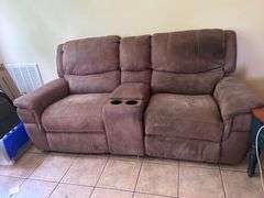 COUCH AND (2) RECLINERS
