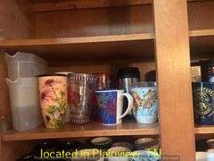 ASST PLASTIC CUPS/COFFEE CUPS/MUG STAND/