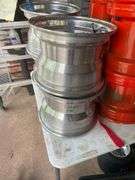 (2) 4LUG ALUMINUM RIMS 10X7