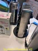 KEURING/K POD HOLDER/JAMILTON BEACH CUSTOM GRINDER/2 ELEC CARAFES-NOT TESTED