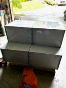 Set of 6 Hardware cabinets w ball bearing slide drawers