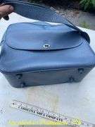 HARD TRAIN CASE & SEARS CARRY ON SHOLDER BAG-NEEDS CLEANED