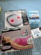 FOOT MASSAGER/WATER VAPORIZER/SHIATSU PRO-NOT TESTED