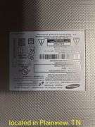 SAMSUNG 38X22 TV WITH REMOTE-POWERED ON
