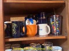 ASST PLASTIC CUPS/COFFEE CUPS/MUG STAND/