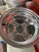 (2) 4LUG ALUMINUM RIMS 10X7