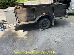 99"X50" TAGALONG TRAILER WITH SIDES