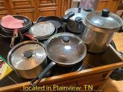 POTS/PANS/SKILLET/LIDS/BOWLS