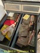 METAL TOOL CABENIT WITH DRILL BITS & FILES