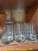 QTY (10) UPS WHISKEY GLASSES