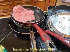 POTS/PANS/SKILLET/LIDS/BOWLS