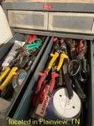 METAL TOOL CABENIT WITH DRILL BITS & FILES