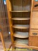 28X14X68 SIDE BY SIDE SECRETARY DESK WITH KEY