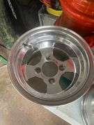 (2) 4LUG ALUMINUM RIMS 10X7